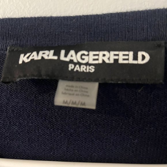 KARL LAGERFELD PARIS SWEATER - SIZE M - Picture 4 of 5